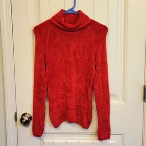 Red Turtleneck Sweater